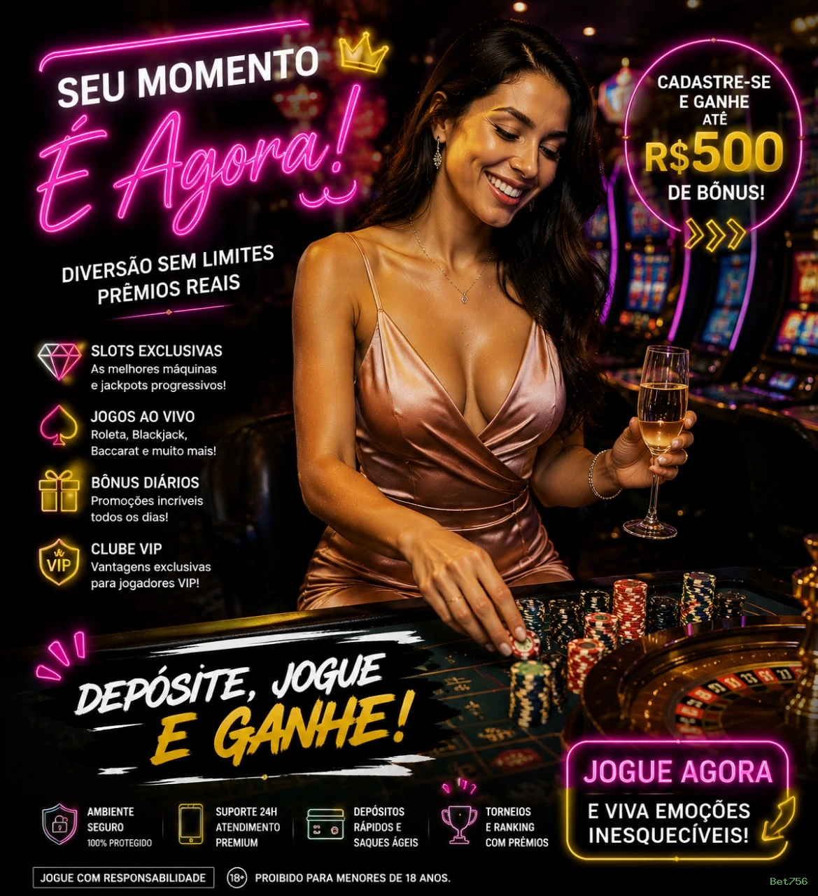 App Bet756 para Android e iOS - download grátis