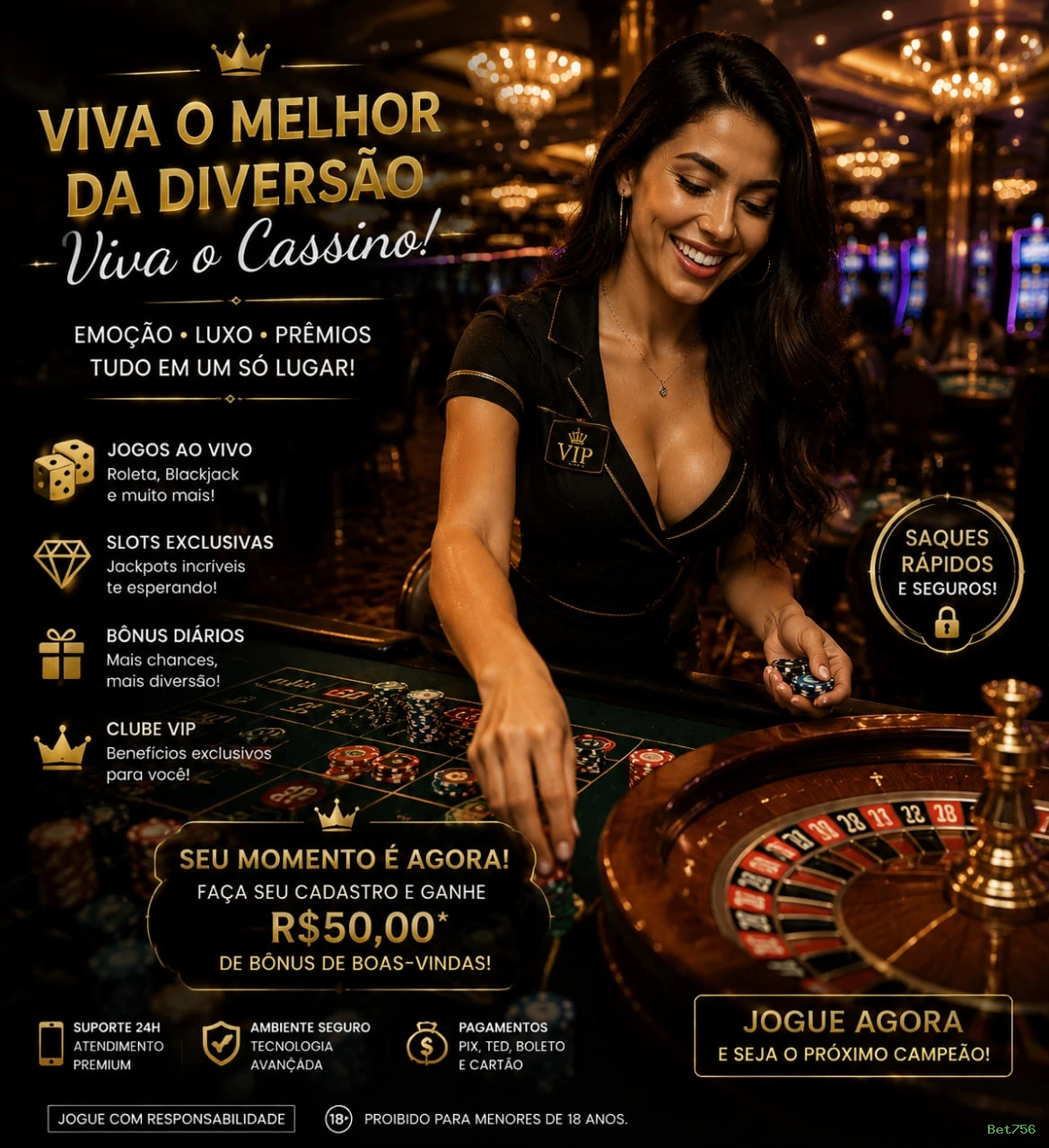 Plataforma Bet756 - cassino e apostas